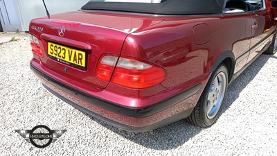 Lot 840 - 1998 MERCEDES CLK 320 ELEGANCE AUTO