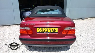 Lot 840 - 1998 MERCEDES CLK 320 ELEGANCE AUTO