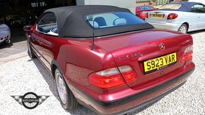 Lot 840 - 1998 MERCEDES CLK 320 ELEGANCE AUTO