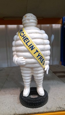 Lot 609 - VERY LARGE CAST MICHELIN MAN 22" TALL