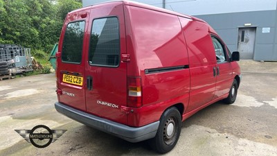 Lot 596 - 2002 CITROEN DISPATCH 1.9D