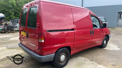 Lot 596 - 2002 CITROEN DISPATCH 1.9D