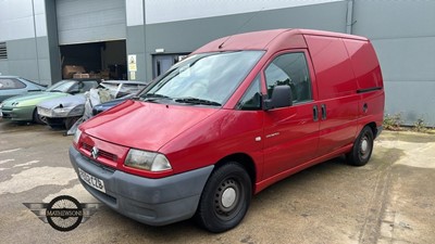 Lot 596 - 2002 CITROEN DISPATCH 1.9D