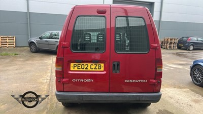 Lot 596 - 2002 CITROEN DISPATCH 1.9D