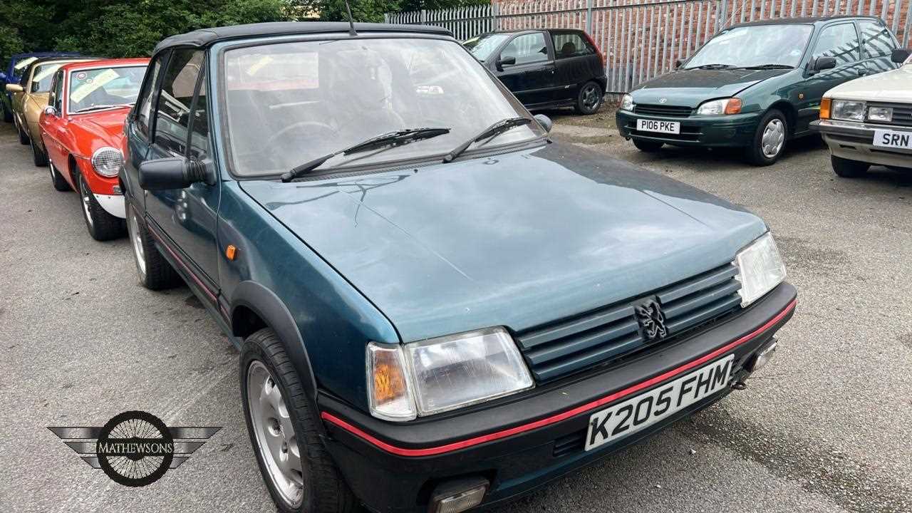 Lot 386 - 1993 PEUGEOT 205 CTI