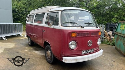 Lot 550 - 1973 VOLKSWAGEN T2 CAMPER