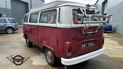 Lot 550 - 1973 VOLKSWAGEN T2 CAMPER