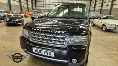 Lot 898 - 2010 LAND ROVER RANGE ROVER AUTOB S/CV8 A