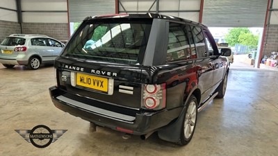 Lot 898 - 2010 LAND ROVER RANGE ROVER AUTOB S/CV8 A