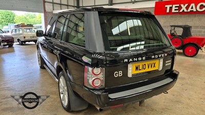 Lot 898 - 2010 LAND ROVER RANGE ROVER AUTOB S/CV8 A