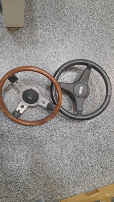 Lot 197 - 2X MINI STEERING WHEELS