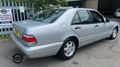 Lot 572 - 1998 MERCEDES S280 AUTO