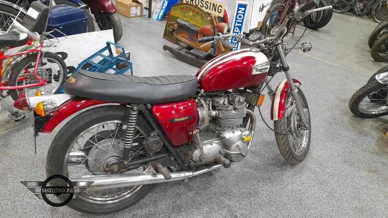 Lot 870 - 1971 TRIUMPH T150 TRIDENT