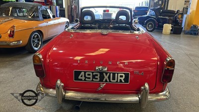 Lot 762 - 1962 TRIUMPH TR4