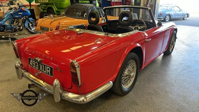 Lot 762 - 1962 TRIUMPH TR4