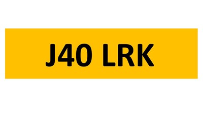 Lot 17-15 - REGISTRATION ON RETENTION - J40 LRK