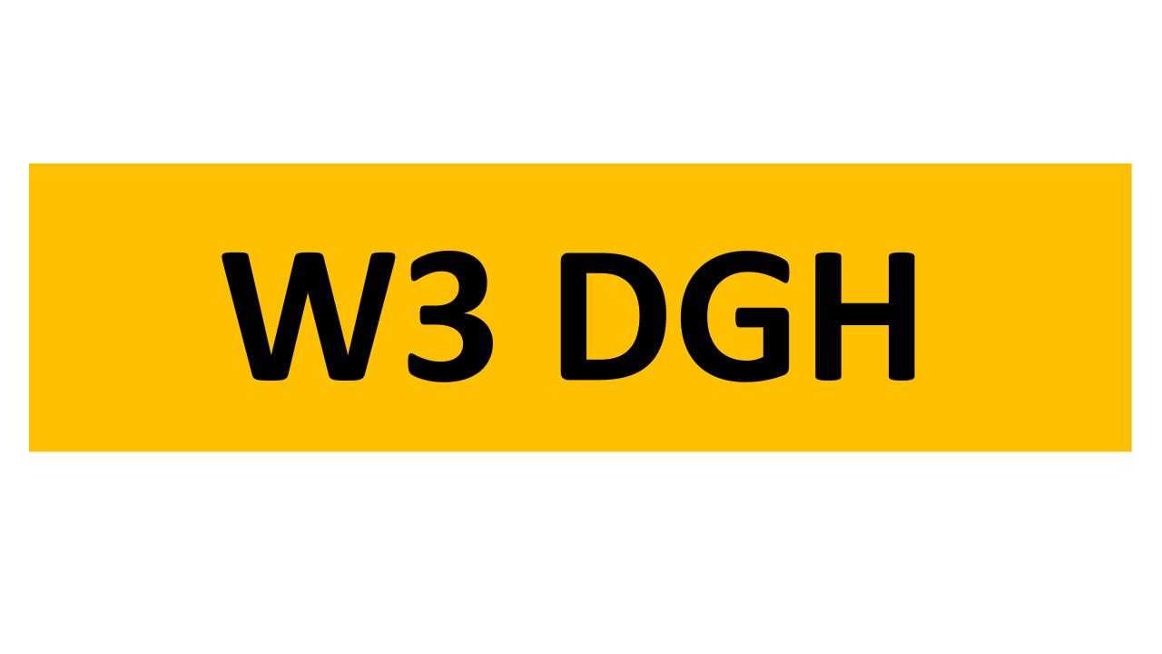 Lot 22 - REGISTRATION ON RETENTION - W3 DGH