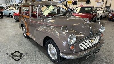 Lot 780 - 1968 MORRIS MINOR TRAVELLER