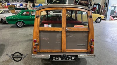 Lot 780 - 1968 MORRIS MINOR TRAVELLER