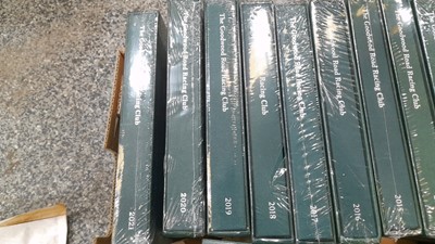 Lot 797 - GOODWOOD YEAR BOOKS 2008-2021 +MEMBERS TICKETS, BADGES & STICKERS