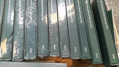 Lot 797 - GOODWOOD YEAR BOOKS 2008-2021 +MEMBERS TICKETS, BADGES & STICKERS