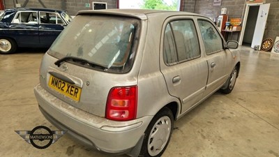 Lot 128 - 2002 NISSAN MICRA BOSTON - ALL PROCEEDS TO CHARITY