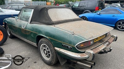 Lot 14 - 1973 TRIUMPH STAG