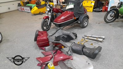 Lot 880 - 1983 HONDA SILVERWING INTERSTATE + SIDECAR