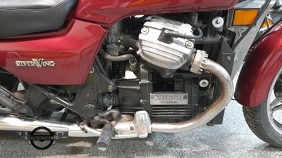 Lot 880 - 1983 HONDA SILVERWING INTERSTATE + SIDECAR