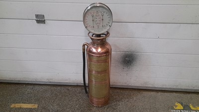 Lot 543 - COPPER FIRE EXTINGUISHER