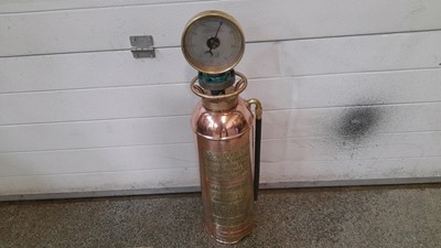 Lot 278 - COPPER FIRE EXTINGUISHER