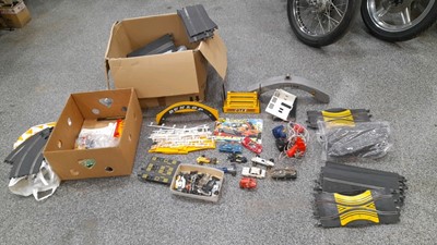 Lot 791 - SCALEXTRIC SET 101 PIECES OF TRACK & VARIOUS PARTS