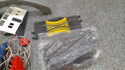 Lot 791 - SCALEXTRIC SET 101 PIECES OF TRACK & VARIOUS PARTS