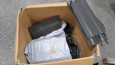 Lot 791 - SCALEXTRIC SET 101 PIECES OF TRACK & VARIOUS PARTS