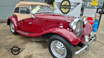 Lot 392 - 1953 MG TD MK2