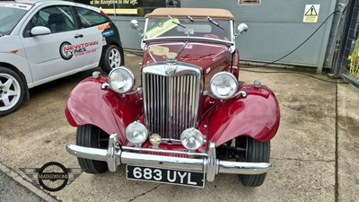 Lot 392 - 1953 MG TD MK2