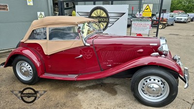 Lot 392 - 1953 MG TD MK2