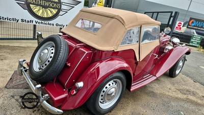 Lot 392 - 1953 MG TD MK2