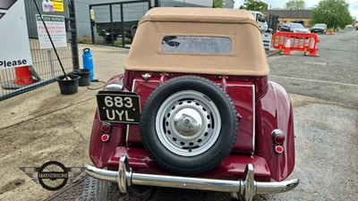 Lot 392 - 1953 MG TD MK2