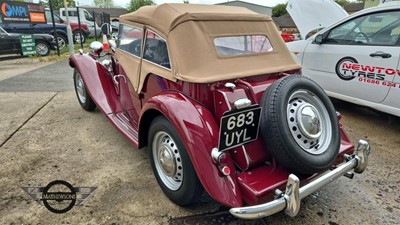 Lot 392 - 1953 MG TD MK2