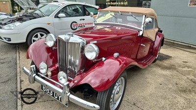 Lot 392 - 1953 MG TD MK2