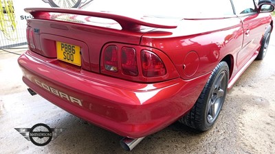 Lot 524 - 1997 FORD MUSTANG COBRA