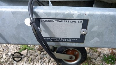 Lot 750 - BATESON TRAILER