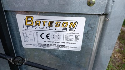 Lot 750 - BATESON TRAILER