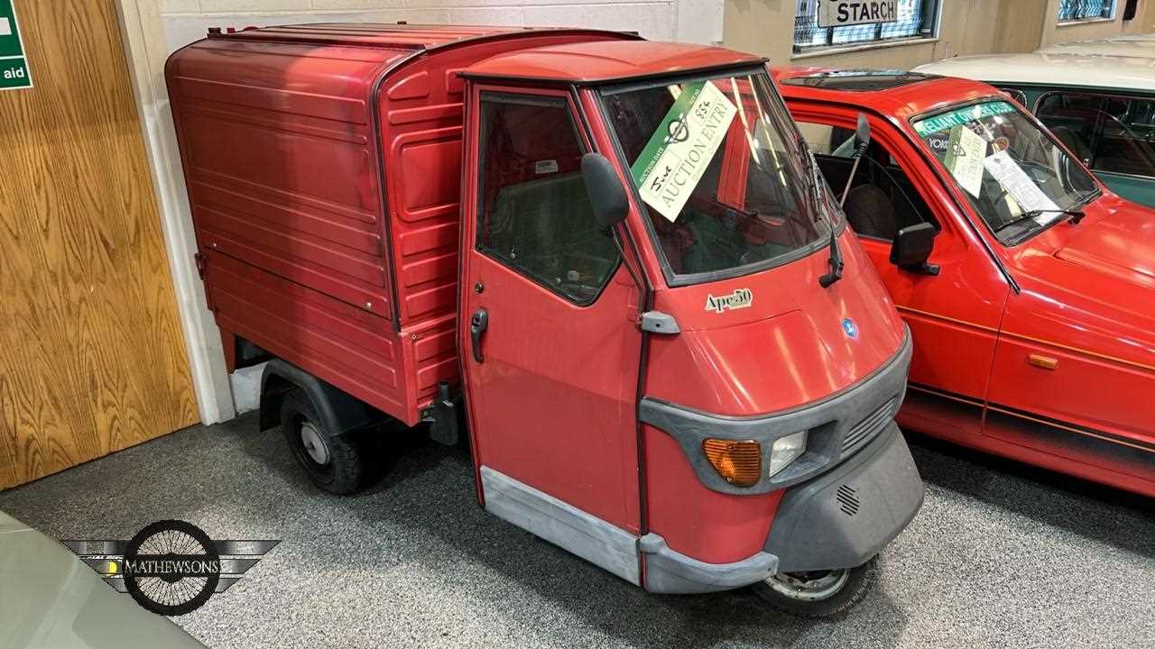 Lot 854 - 2008 PIAGGIO APE 50 EUROPA