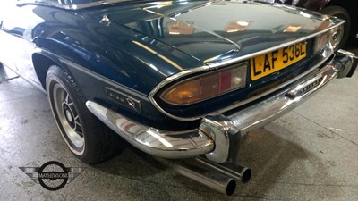 Lot 564 - 1972 TRIUMPH STAG