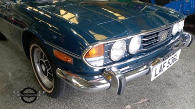 Lot 564 - 1972 TRIUMPH STAG