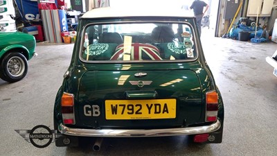 Lot 52 - 2000 ROVER MINI COOPER