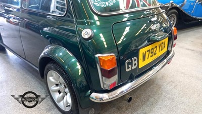 Lot 52 - 2000 ROVER MINI COOPER