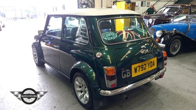 Lot 52 - 2000 ROVER MINI COOPER